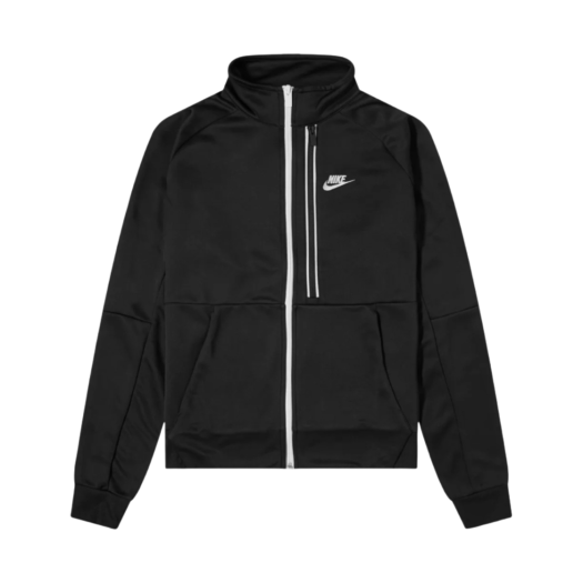 関税/送料込★ Nike NSW Velour Jacket Black White 나이키 NSW 벨벳 자켓 블랙 화이트 - 아시아 | Nike | KREAM