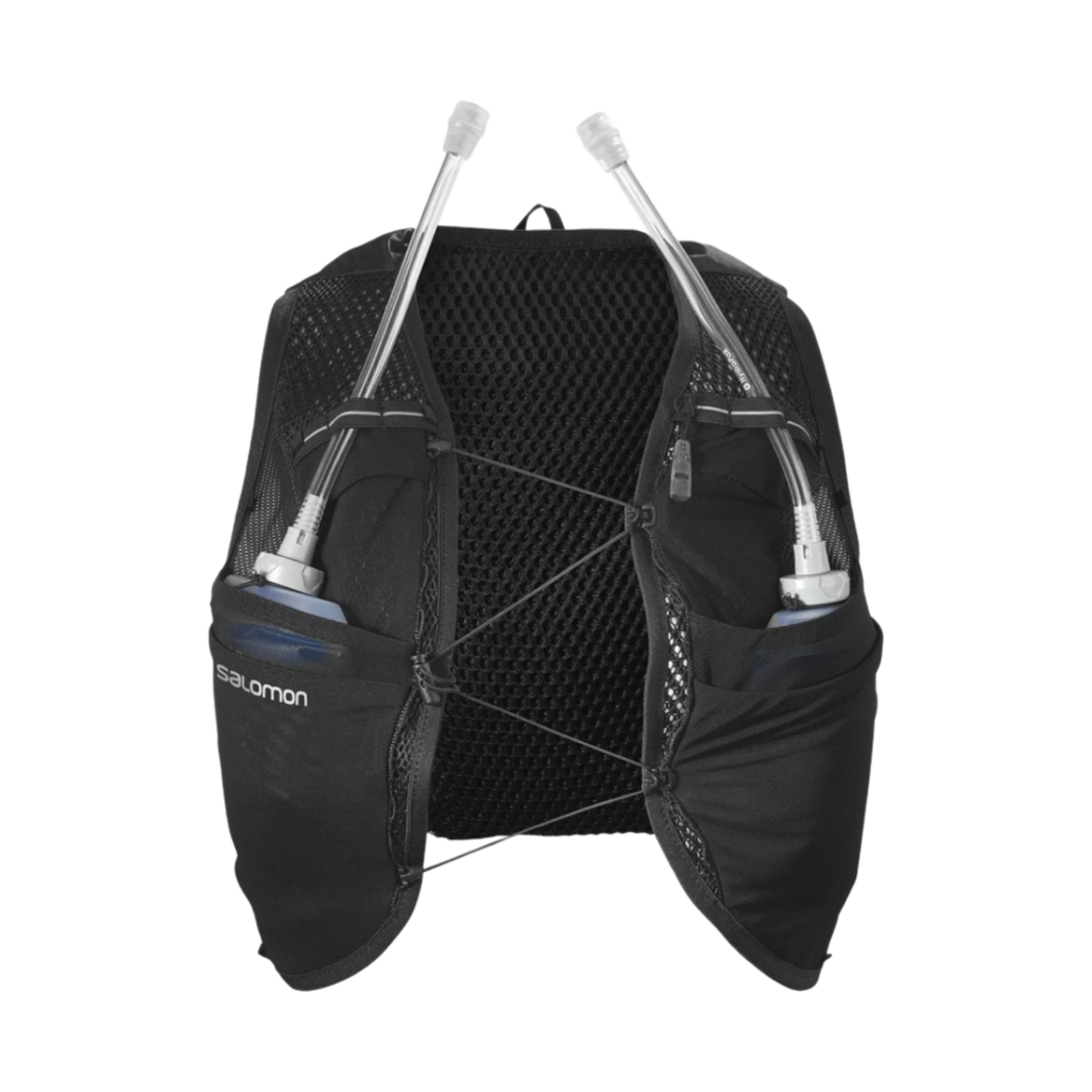 (W) 살로몬 액티브 스킨 8 세트 블랙((W) Salomon Active Skin 8 Set Black) - 2