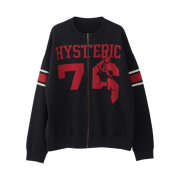 (W) Hysteric Glamour Hysteric 76 Oversized Jumper Black