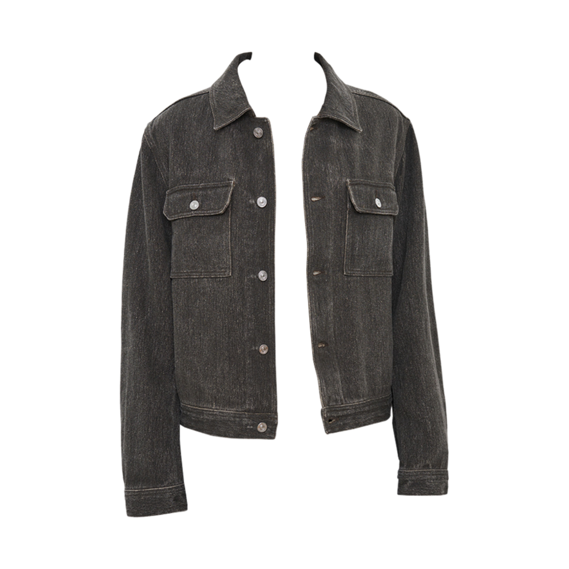 M2195MC Our Legacy Mono Jacket Coated Grey Linen