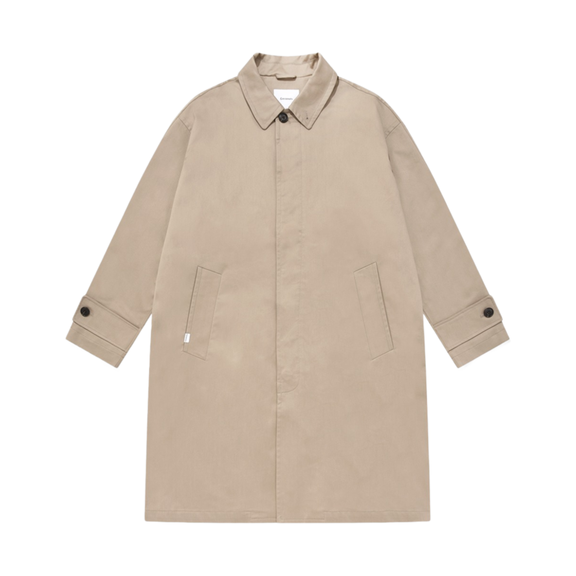 커버낫 오버핏 래글런 싱글 코트 베이지(Covernat Oversized Fit Raglan Single Coat Beige)
