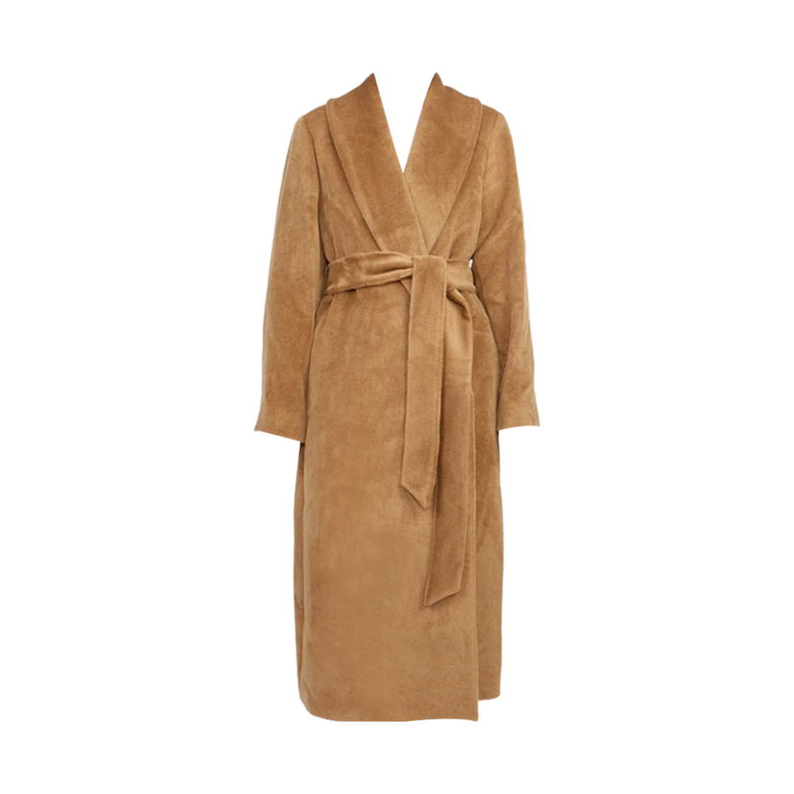 TAGLIO-006 (W) Max Mara Studio Taglio Alpaca Coat Camel