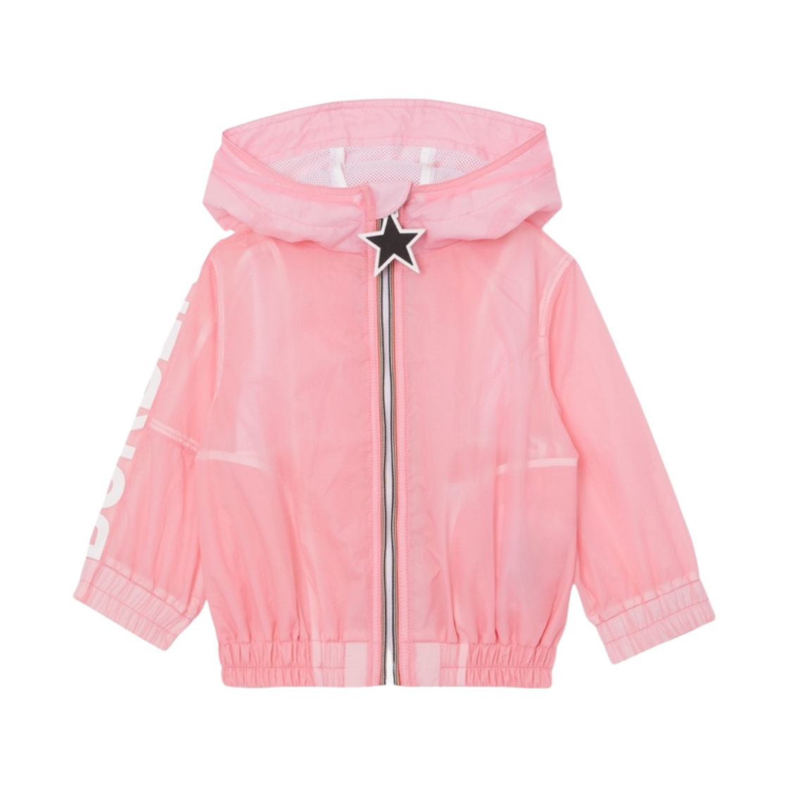 (키즈) 버버리 쏠리 후드 자켓 캔디 핑크((Kids) Burberry Thorley Hooded Jacket Candy Pink) - 1