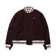 Nike NSW Authentics Varsity Jacket Brown Basalt - Asia