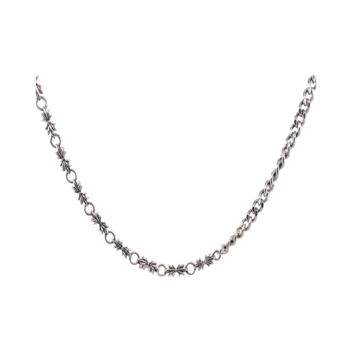 스쿠도 베이 트리 투웨이 네클리스 볼드