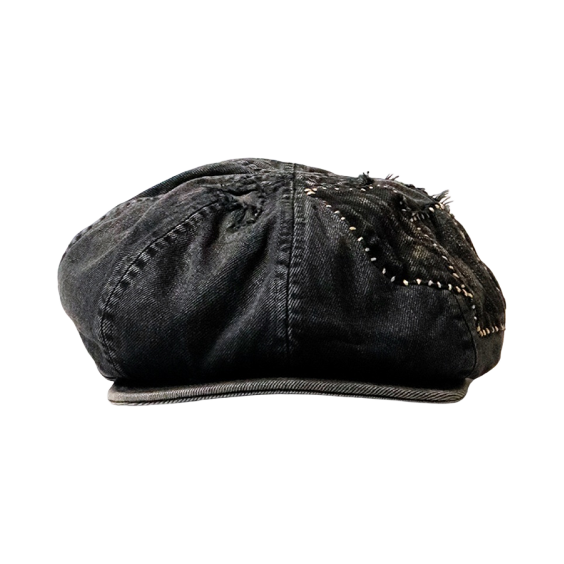 캐피탈 14온즈 블랙 데님 버드 햇 블랙(Kapital 14 oz. Black Denim Bird Hat Black) - 2