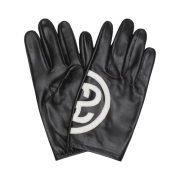 Stussy SS Link Leather Gloves Black