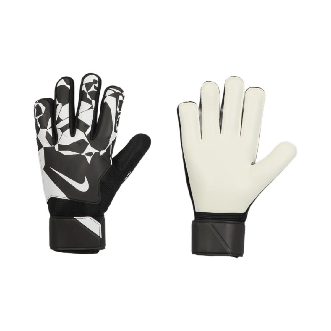 나이키 매치 사커 골키퍼 글러브 블랙 화이트(Nike Match Soccer Goalkeeper Gloves Black White) - 1