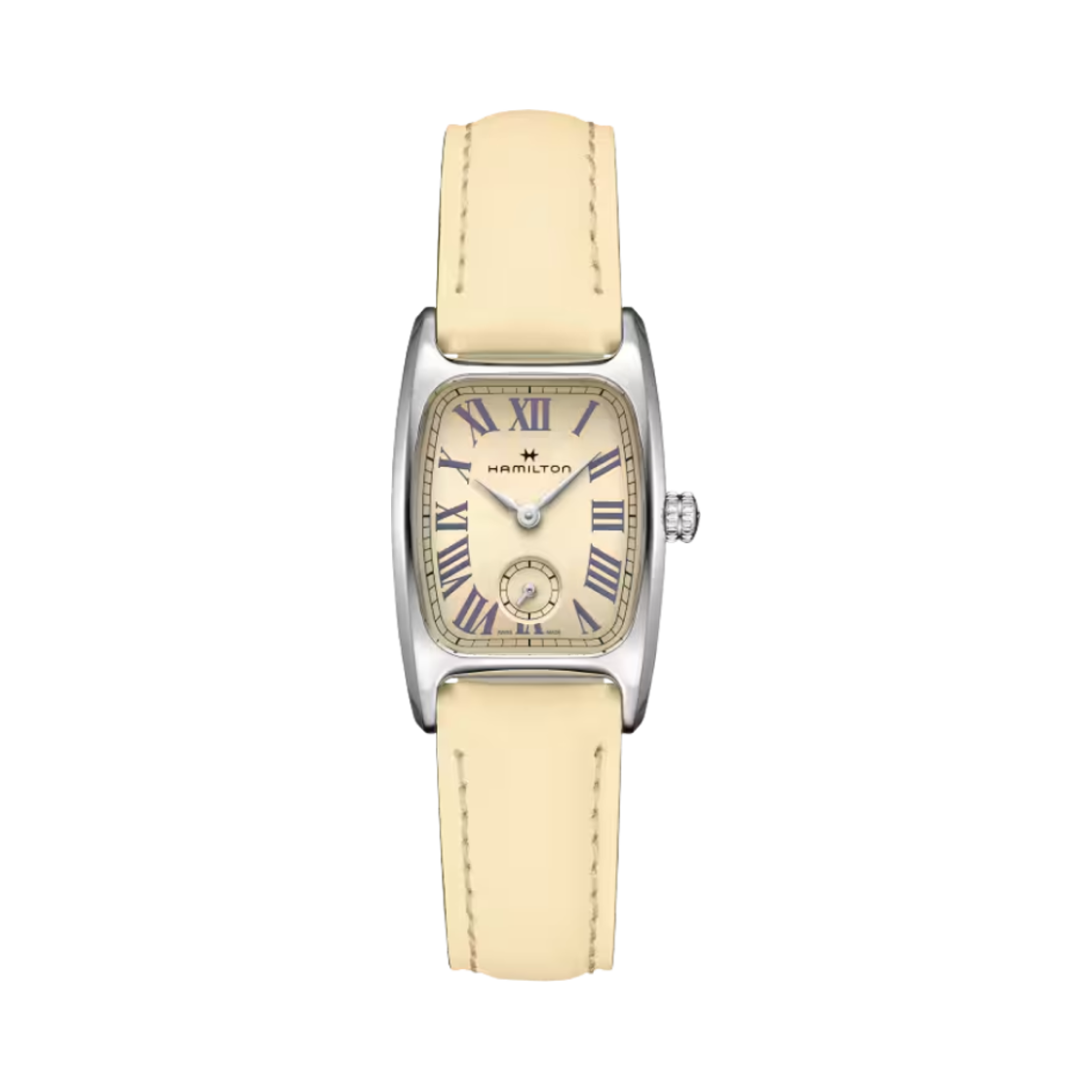 (W) 해밀턴 아메리칸 클래식 볼턴 스몰 세컨드 쿼츠 스테인리스 스틸 샴페인 골드((W) Hamilton American Classic Boulton Small Second Quartz Stainless Steel Champagne Gold) - 1