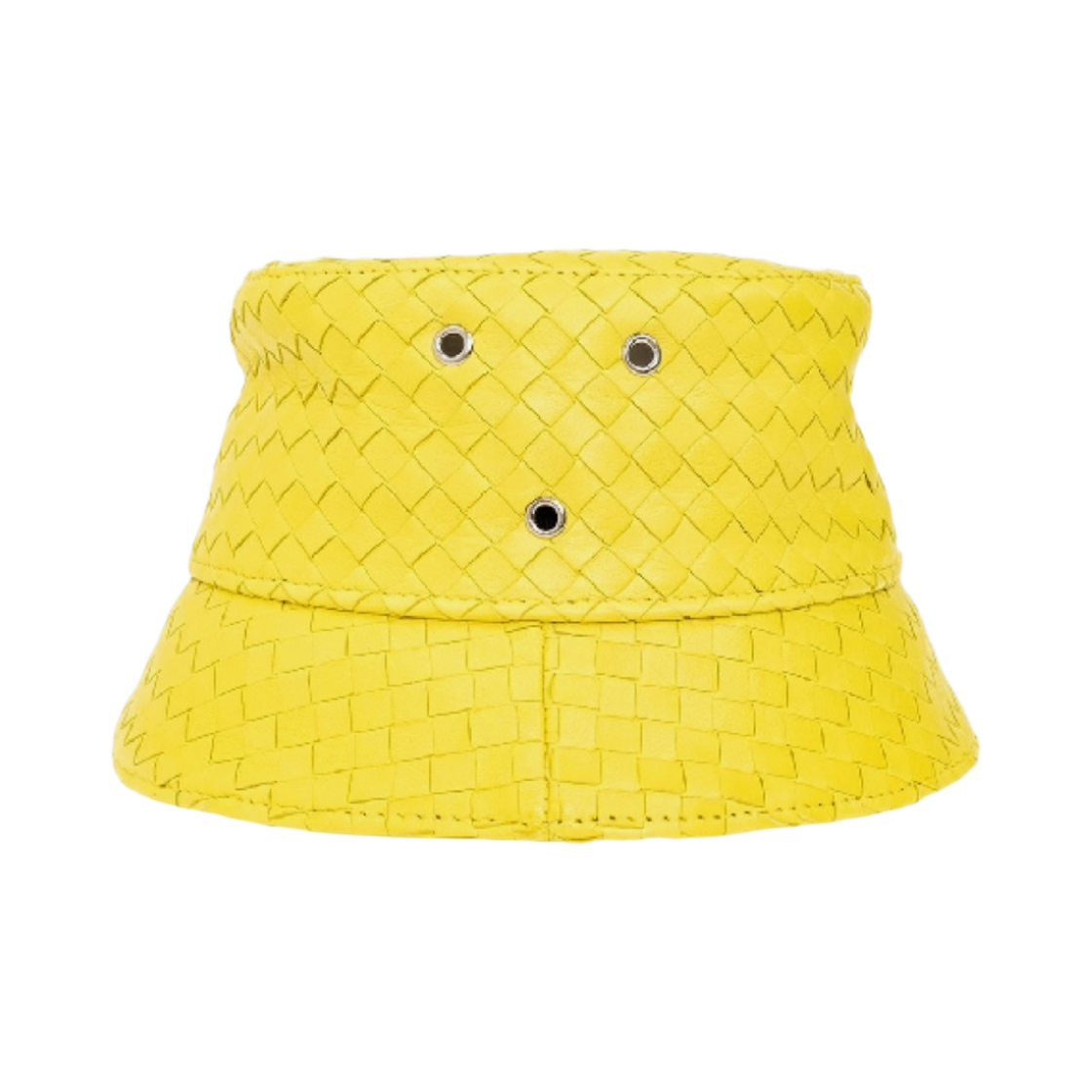 734270VZQO57193 (W) Bottega Veneta Intrecciato Leather Bucket Hat Lighthouse
