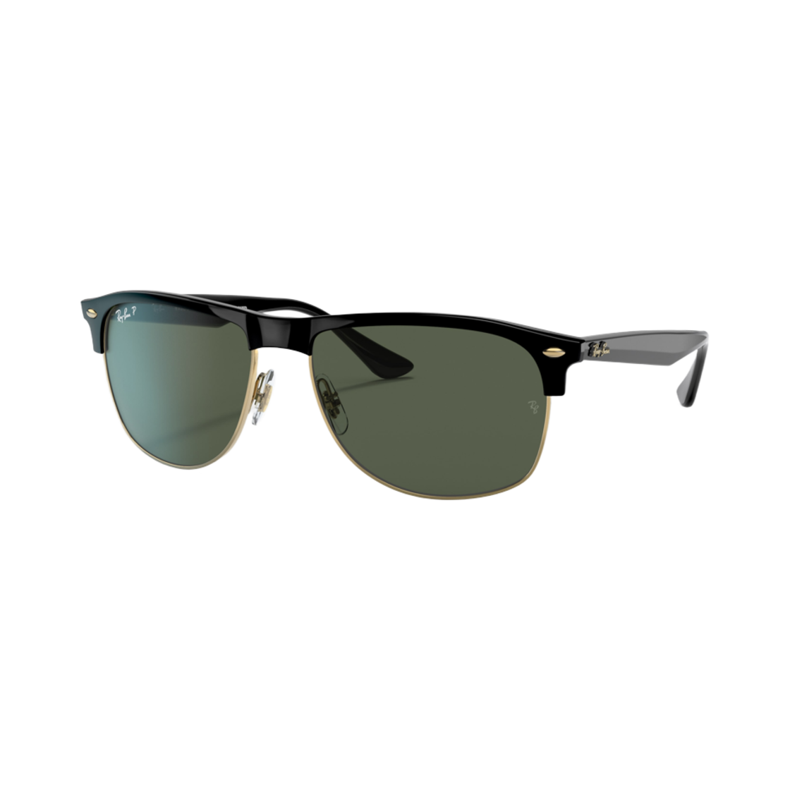 레이밴 RB4342 폴리쉬드 블랙 프레임 그린 G-15 클래식 하이 브릿지 핏(Ray-Ban RB4343 Polished Black Frame Green Classic G-15 Lenses High Bridge Fit) - 1