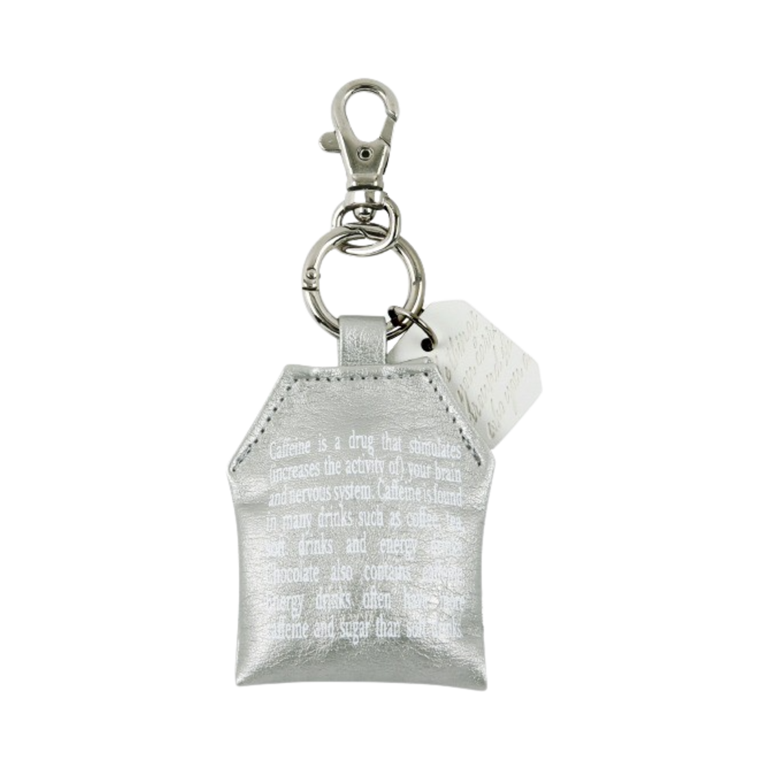 FITBS01160 Fillintheblank Teatime Keyring Silver