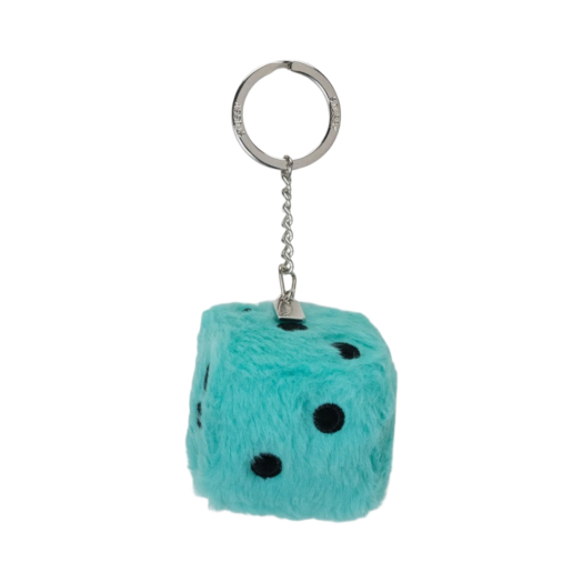 STUSSY FUZZY DICE KEYCHAIN ピンク Stussy Fuzzy Dice Keychain