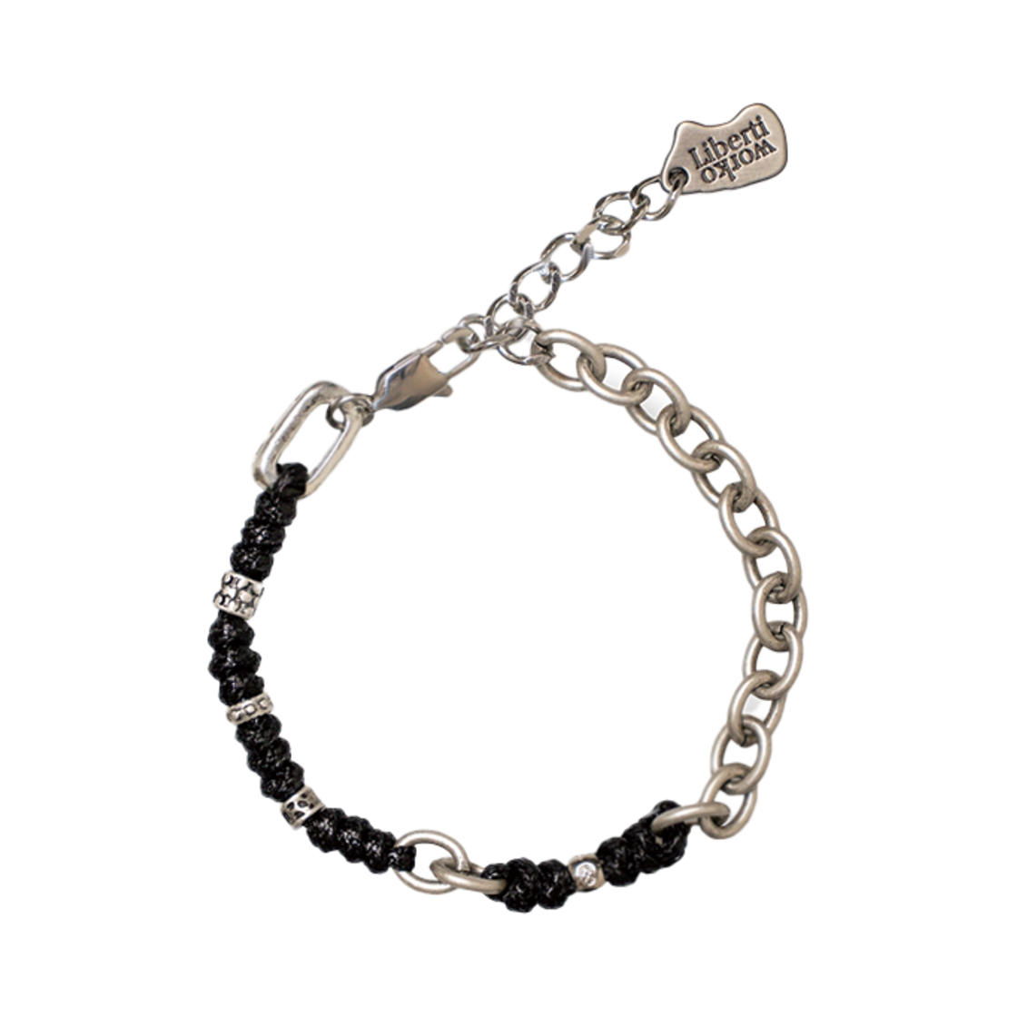 리버티워코 노트 체인 브레이슬릿(Libertiworko Knot Chain Bracelet)