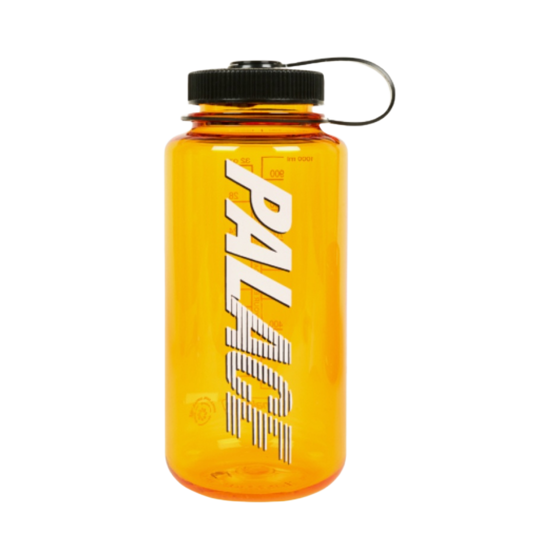 - Palace Nalgene Font Water Bottle Clementine Black - 24SS