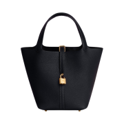 Hermes Picotin Lock 22 Bag Clemence & Gold Caban