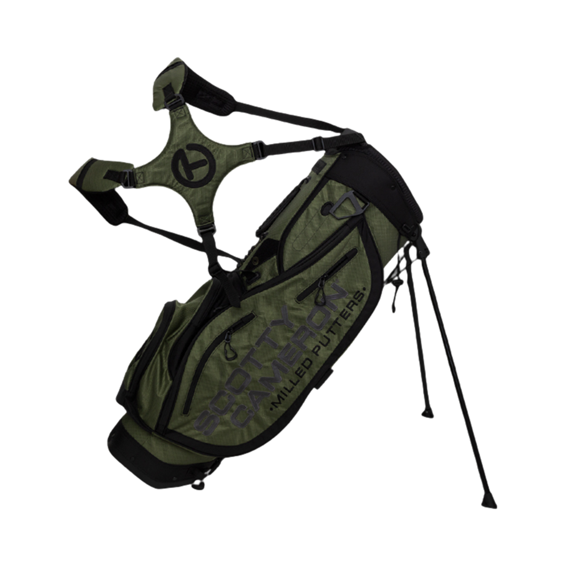 타이틀리스트 스카티 카메론 패스파인더 스탠드백 올리브 그린(Titleist Scotty Cameron Pathfinder Stand Bag Olive Green)
