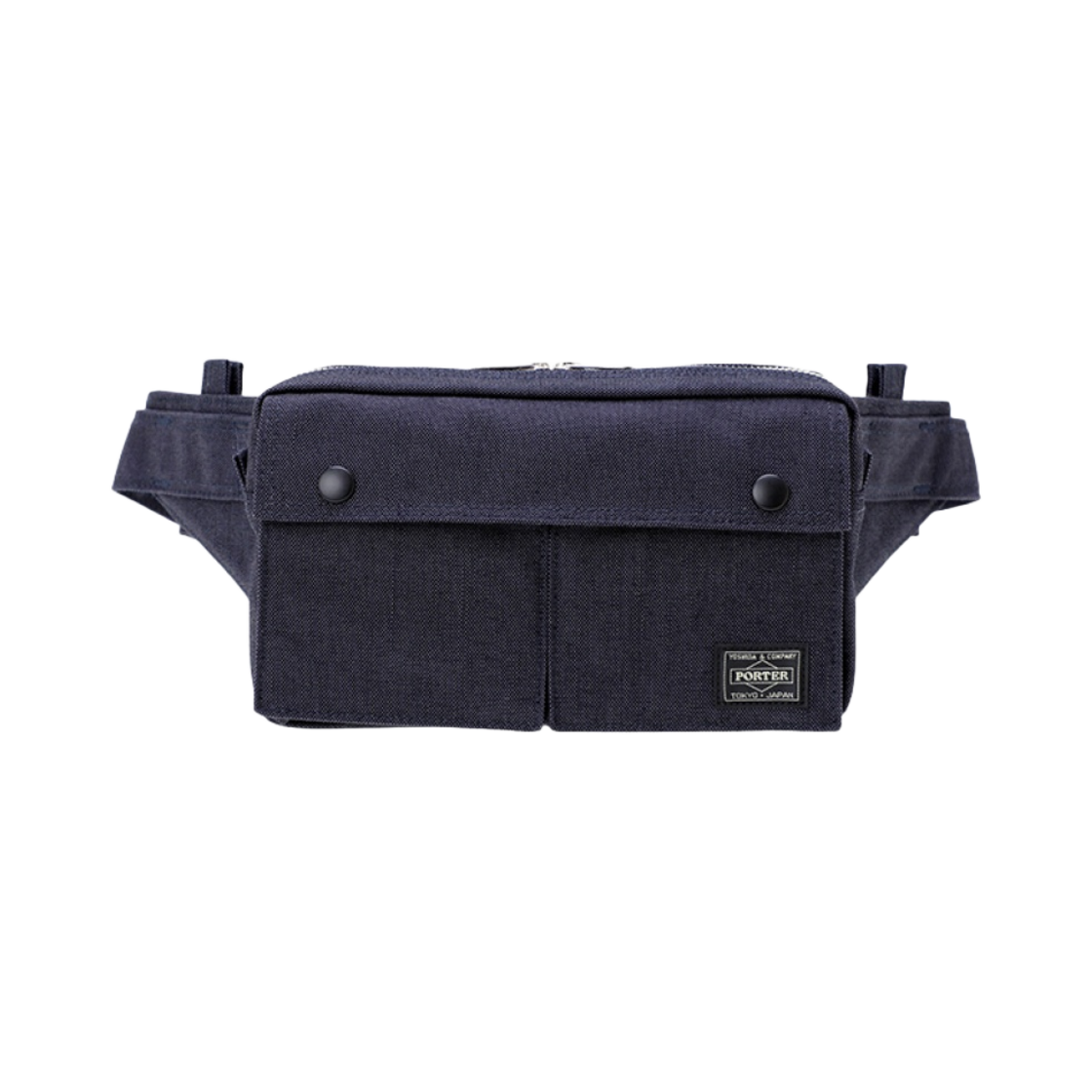 포터 스모키 웨이스트백 네이비 블루(Porter Smoky Waist Bag Navy Blue) - 2