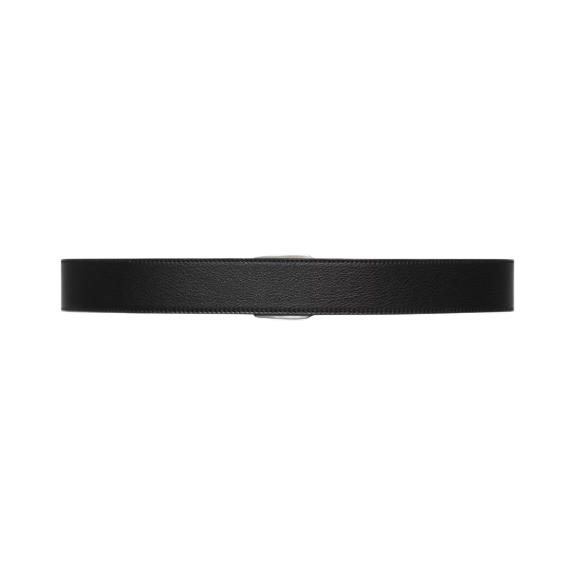 구찌 벨트 스퀘어 버클 앤 인터로킹 G 블랙 레더(Gucci Belt with Square Buckle and Interlocking G Black Leather) - 2
