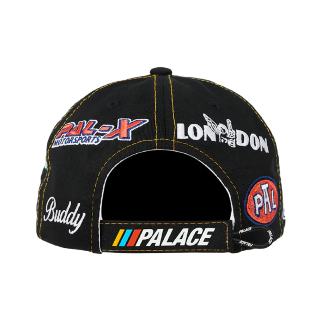 팔라스 팀 레이싱 6-패널 블랙 - 23SS(Palace Team Racing 6-Panel Black - 23SS) - 2