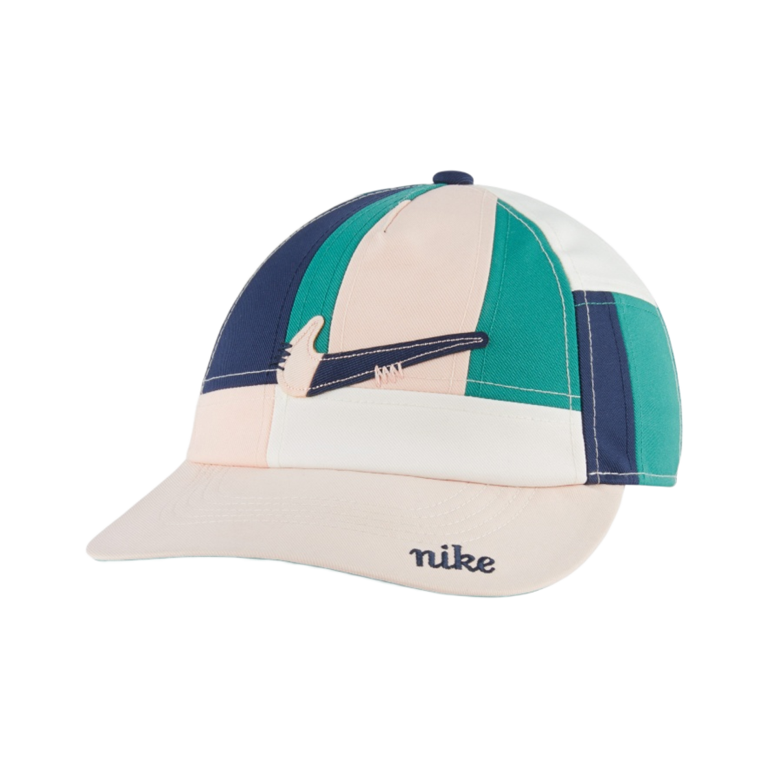 DM3153-100 Nike NSW Airloom H86 Cap White Midnight Navy - 대표 이미지 #1