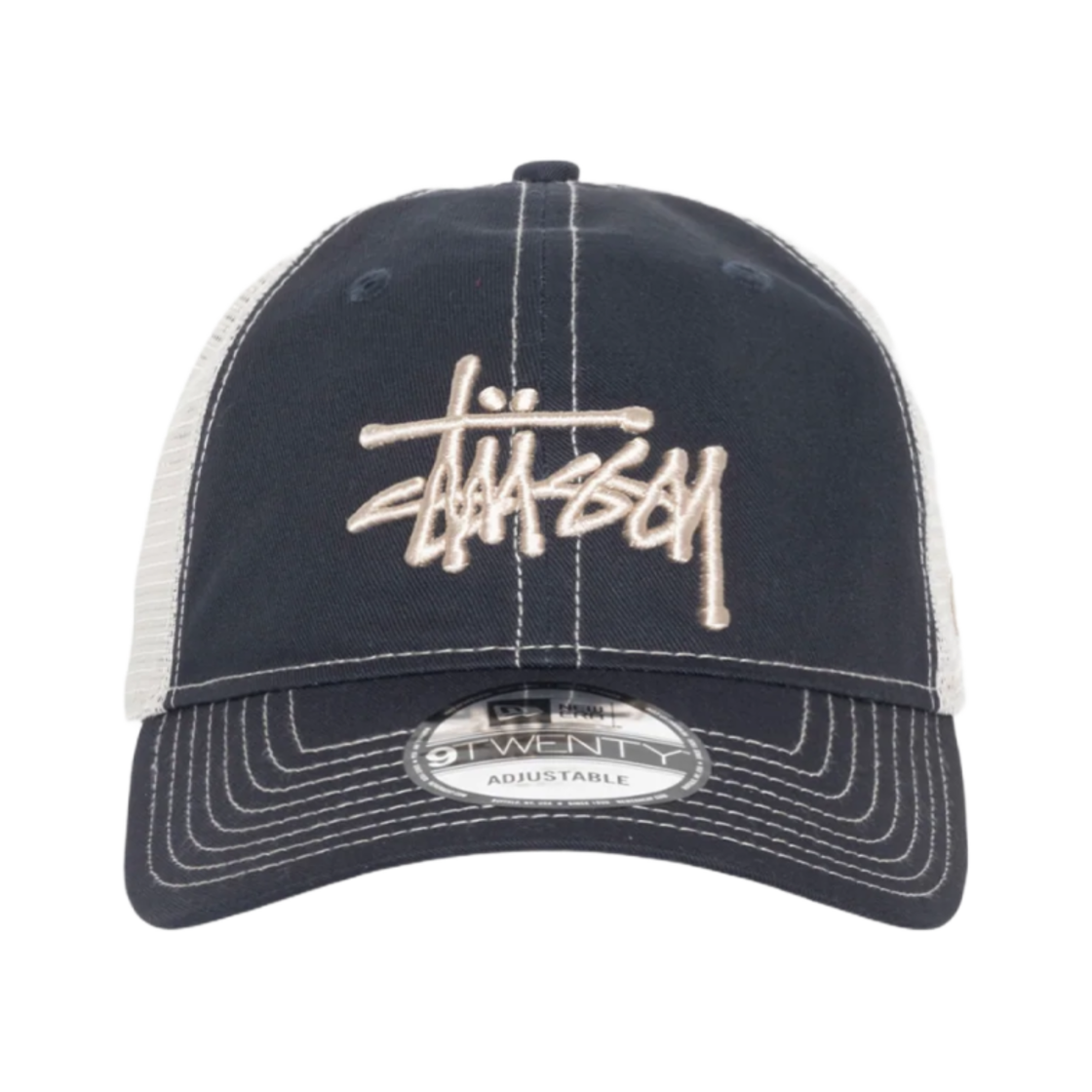 스투시 뉴에라 9Twenty 베이직 트러커 네이비(Stussy New Era 9twenty Basic Trucker Navy)