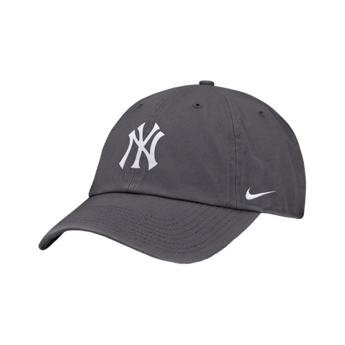NB0100CNK-BEK Nike New York Yankees Club MLB Adjustable Hat Grey