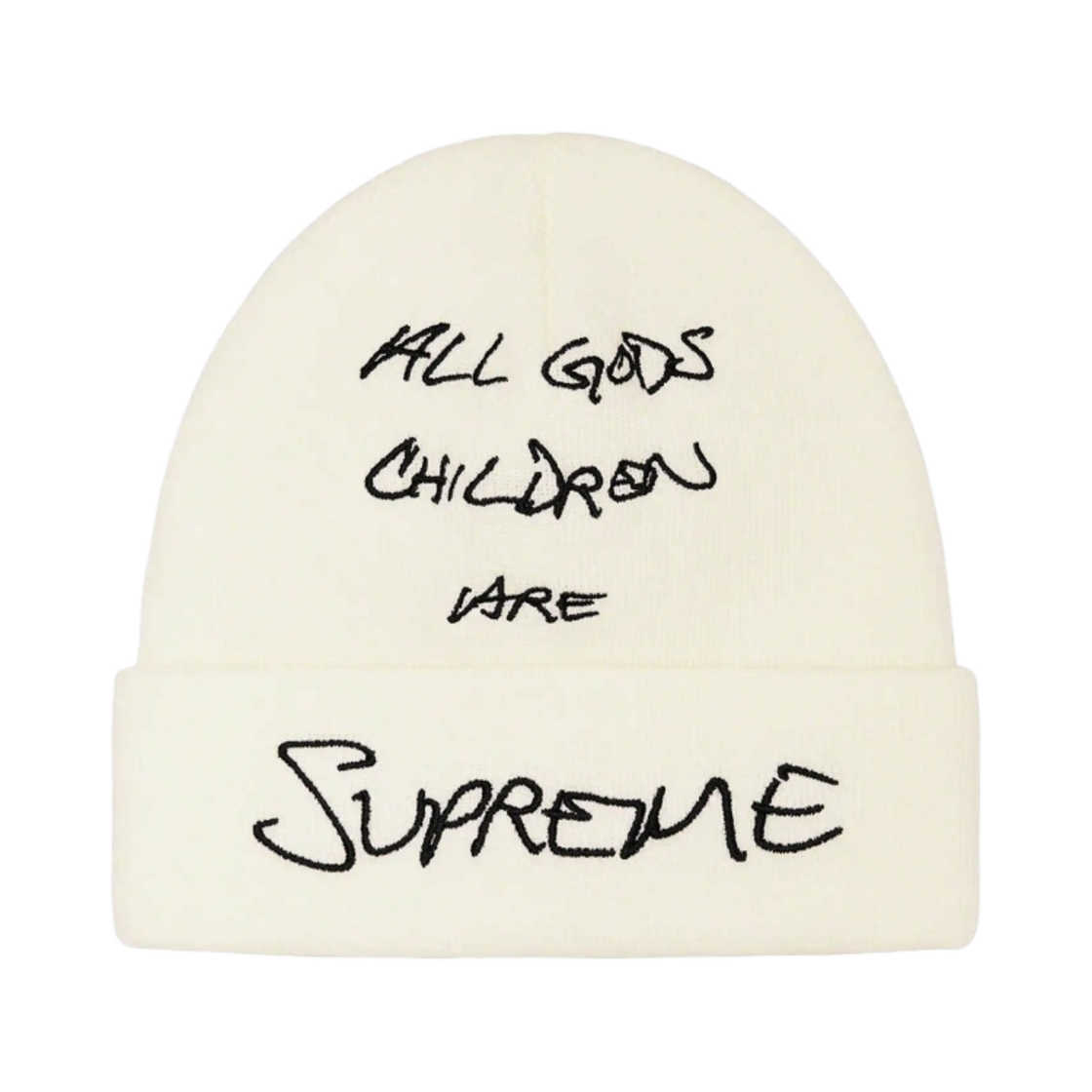 슈프림 갓스 칠드런 비니 내츄럴 - 22SS(Supreme God's Children Beanie Natural - 22SS) - 1