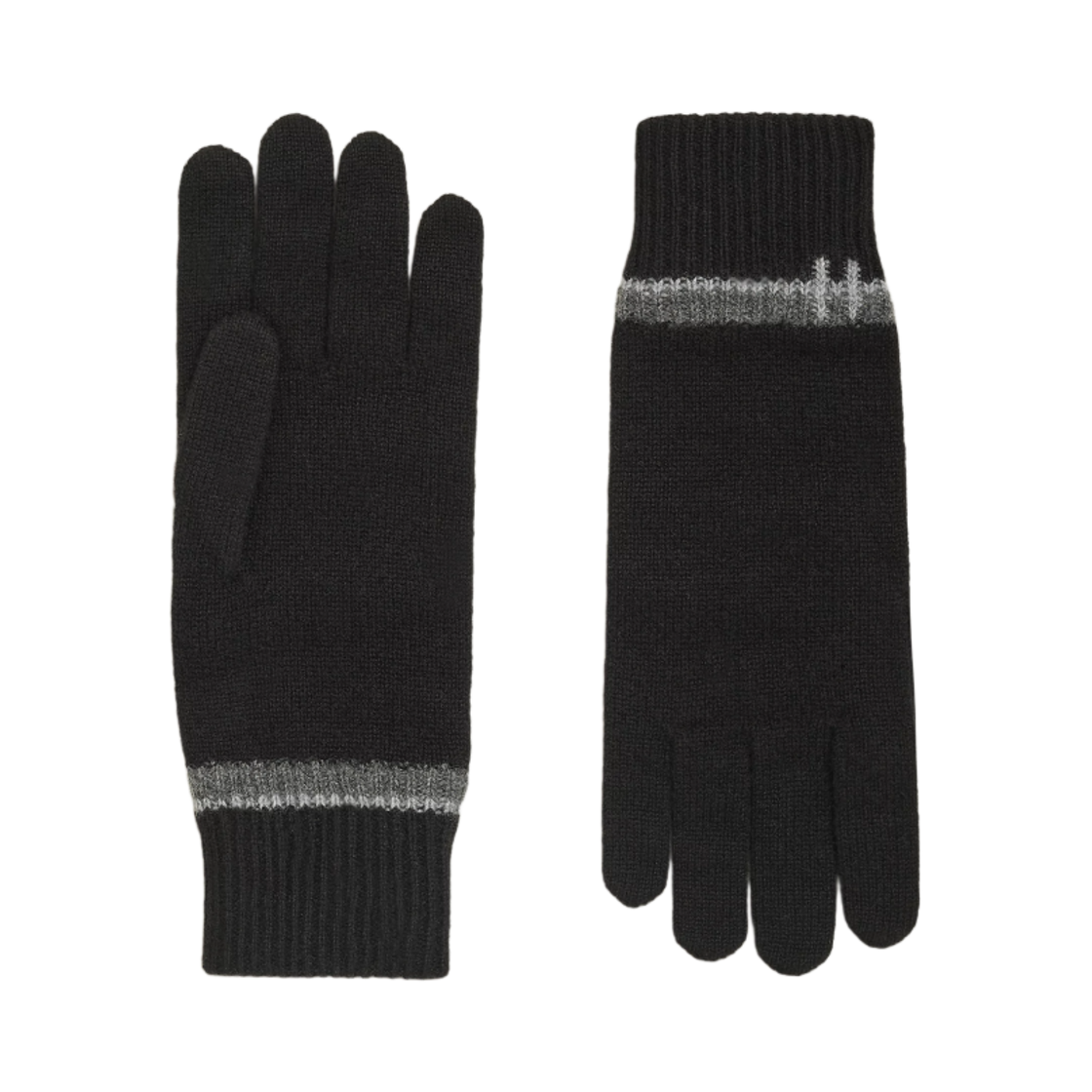 H242031G02 Hermes Jacob Gloves Cashmere & Noir