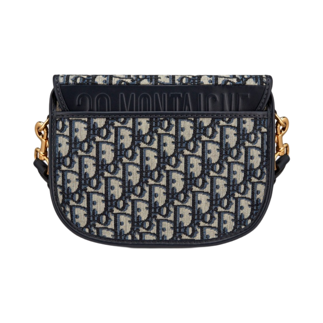 디올 미디움 바비백 블루 골드 오블리크 자카드(Dior Medium Bobby Bag Blue Gold Oblique Jacquard) - 2