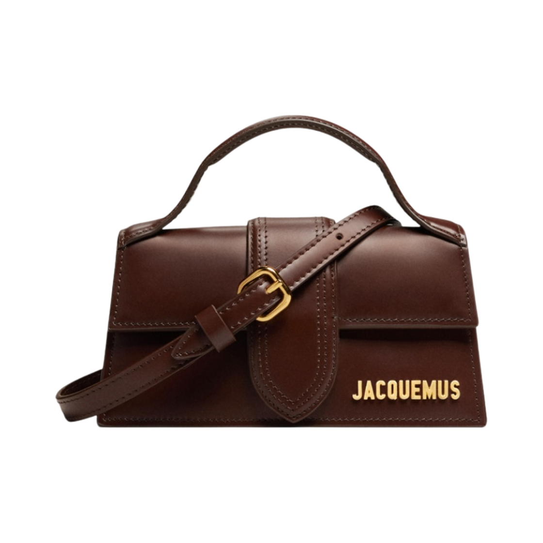 자크뮈스 르 밤비노 스몰 플랩 백 브라운(Jacquemus Le Bambino Small Flap Bag Brown) - 1
