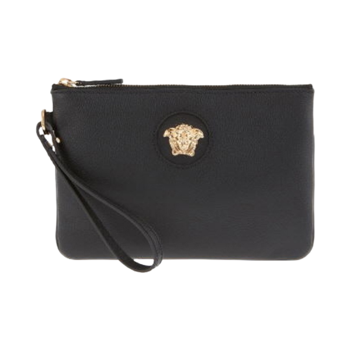 1000743-DVIT3T-1B00V Versace La Medusa Pouch Black