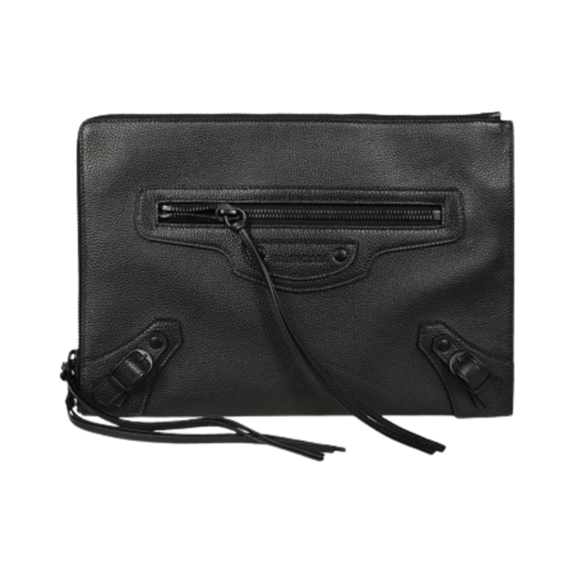 64011315Y071000 Balenciaga Neo Classic Clutch Black