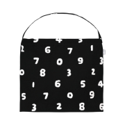 Sou Sou Chita Cotton No. 9 Canvas Kohaba Bag Black