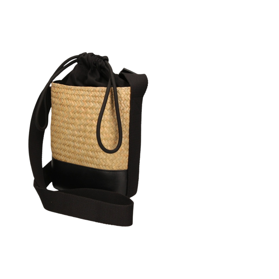 겐조 라피아 로고 토트백 블랙(Kenzo Raffia Logo Tote Bag Black) - 2