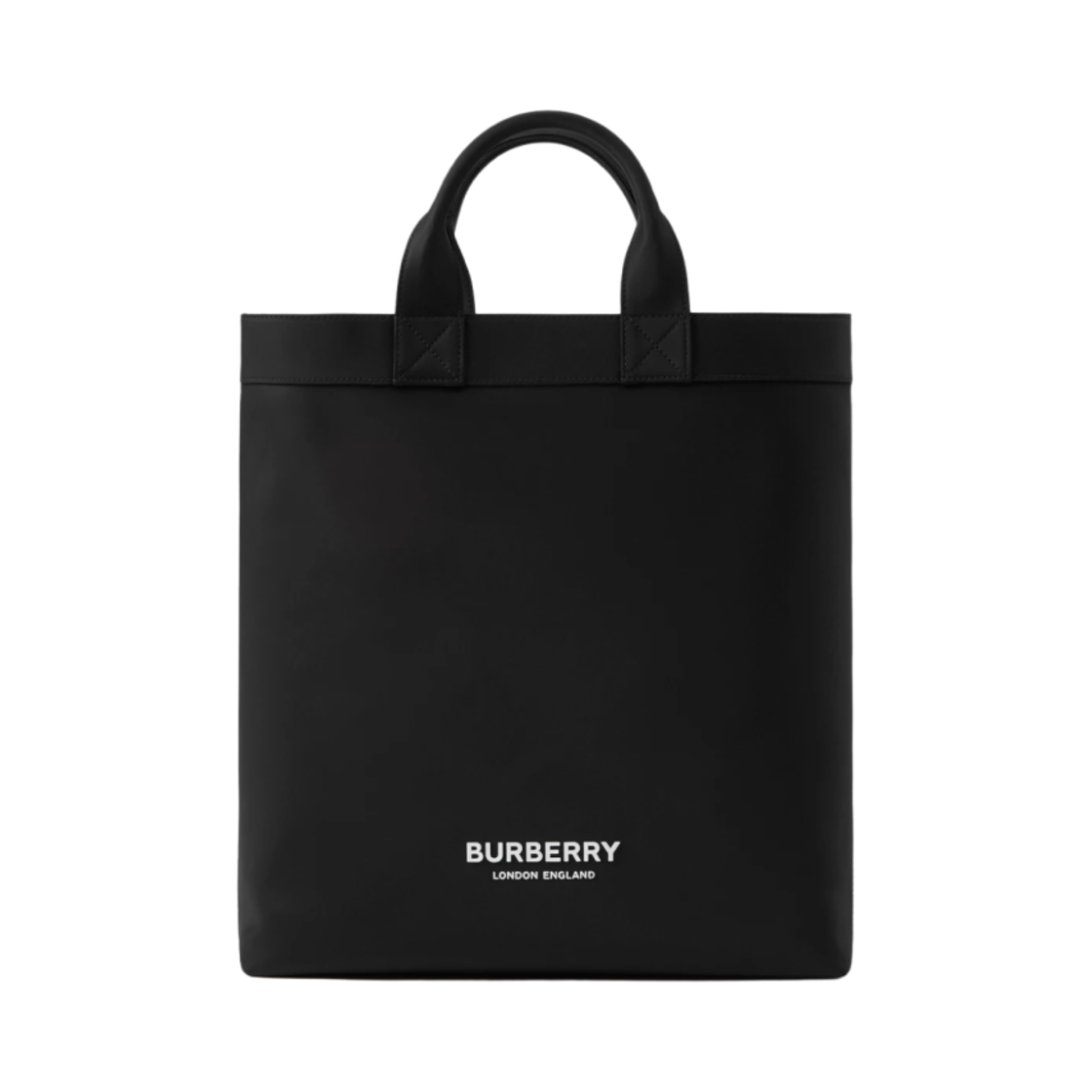 버버리 로고 프린트 나일론 아티 토트백 블랙(Burberry Logo Print Nylon Artie Tote Black) - 1