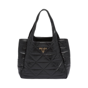 Prada Large Nappa Tote Bag Stitching Black
