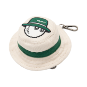 Malbon Golf Buckets Ball Case Ivory
