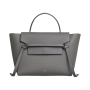 Celine Mini Belt Bag in Grained Calfskin Grey