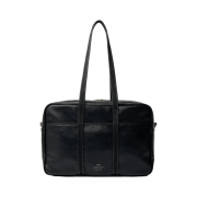 Neue Leather Boston Bag M Black