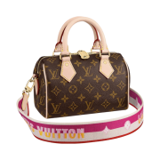 Louis Vuitton Speedy Bandouliere 20 Monogram Fuchsia