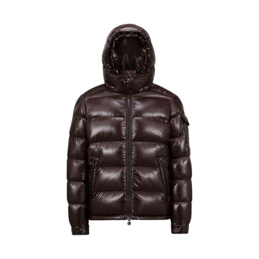 Moncler Maya Short Down Jacket Dark Brown - 24FW