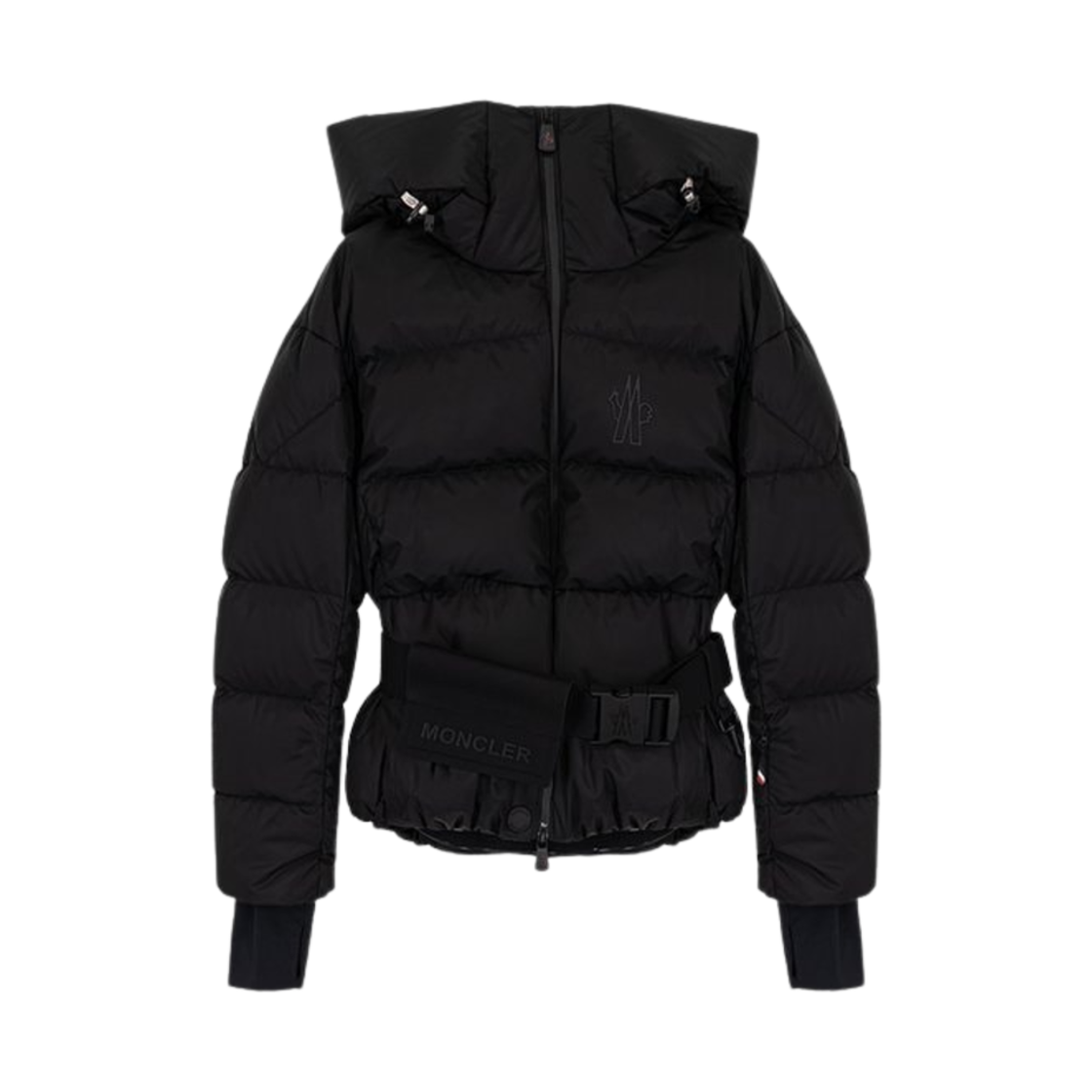 (W) 몽클레르 부케틴 후드 다운 스키 자켓 블랙 - 24FW((W) Moncler Bouquetin Hooded Down Ski Jacket Black - 24FW) - 1