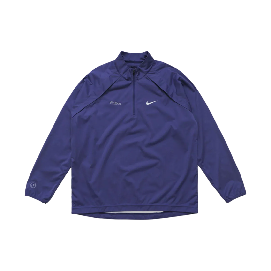 - Malbon Golf x Nike Repel Half-Zip Tour Jacket Lapis White