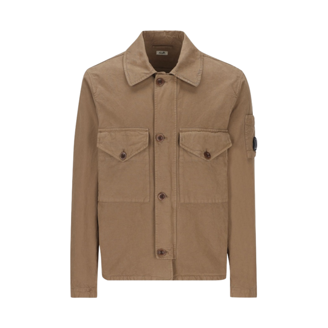 14CMOS247A006354G339 C.P. Company Mais B Overshirt Lead Grey - 23SS