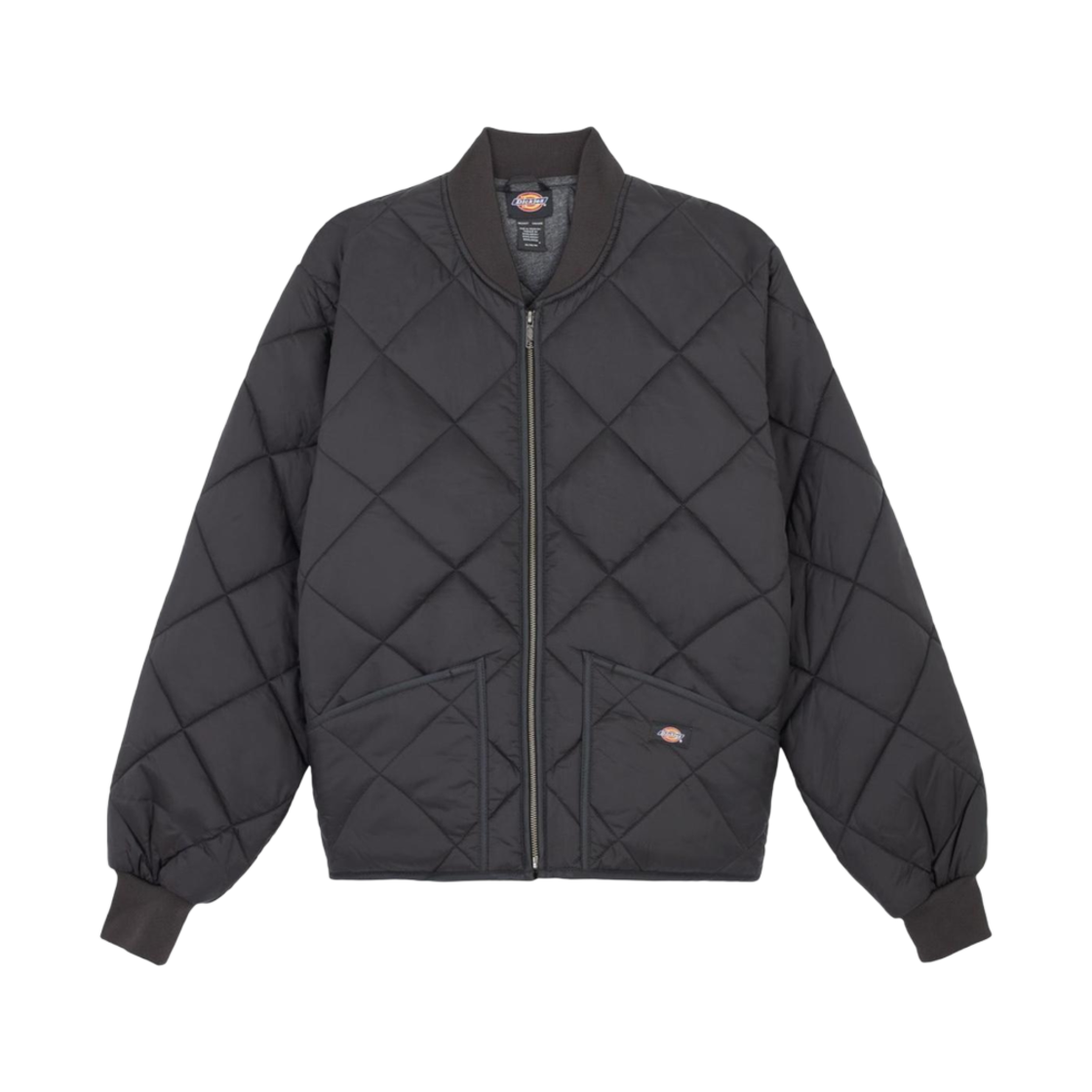 61242BK Dickies Diamond Quilted Jacket Black
