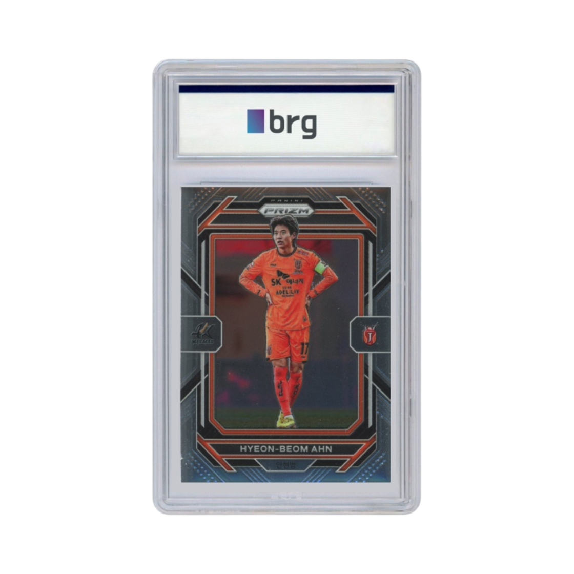 파니니 프리즘 K 리그 K 리그 1 #85 제주 유나이티드 안현범 베이스 축구 카드 2023(Panini Prizm K League K League 1 #85 Jeju United Ahn Hyeon Beom Base Soccer Card 2023)