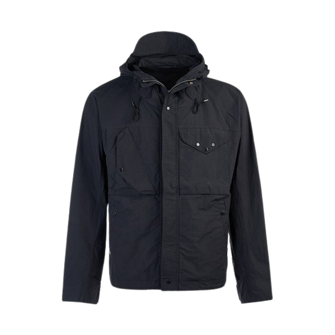 23CTCUC04054-006556-999 Ten C Multi Pocket Zip-Up Hoodie Jacket Black