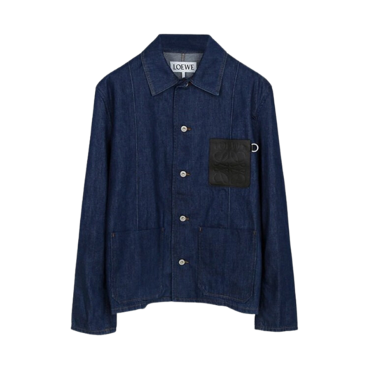【新品未使用】LOEWE Fisherman Jacket Loewe Fisherman Turn-Up Denim Jacket | Liberty