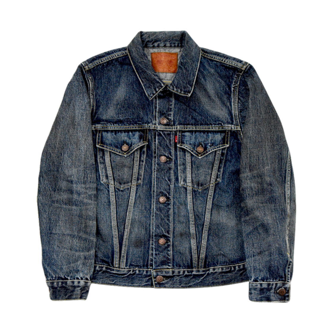 풀카운트 2050-2101 피어 오브 더 다크 타입 3 데님 자켓 인디고 블루(Fullcount 2050-2101 Fear of The Dark Type 3 Denim Jacket Indigo Blue)